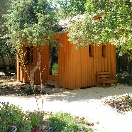 Gite Et Cabane Ecologiques 1000 Pailles Labastide-de-Virac Exterior photo